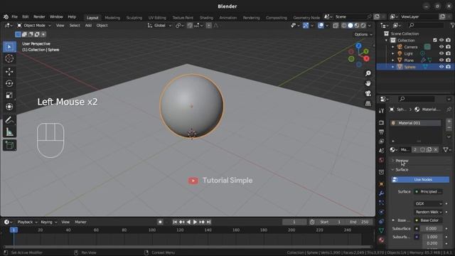 Tutorial Blender 3.4 Add PBR Textures With Displacement смотреть онлайн