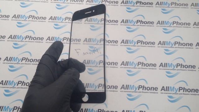 Стекло корпуса для мобильного телефона Apple iPhone 7 Черное смотреть онлайн