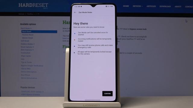 How to Activate ZEN Mode in OnePlus 7T - Silent Mode смотреть онлайн