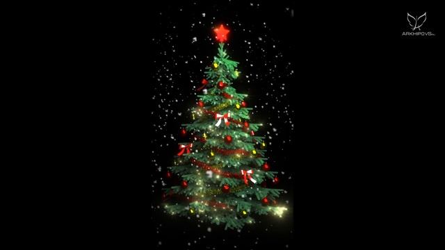 Видео реклама с "Новогодним поздравлением" для оформления фасадов магазинов смотреть онлайн