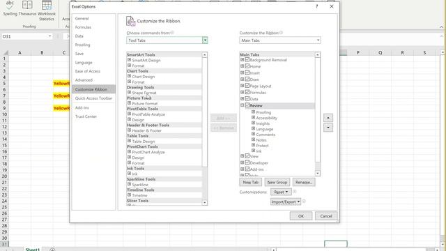 MS Excel video on how to customise ribbon and the quick access toolbar смотреть онлайн