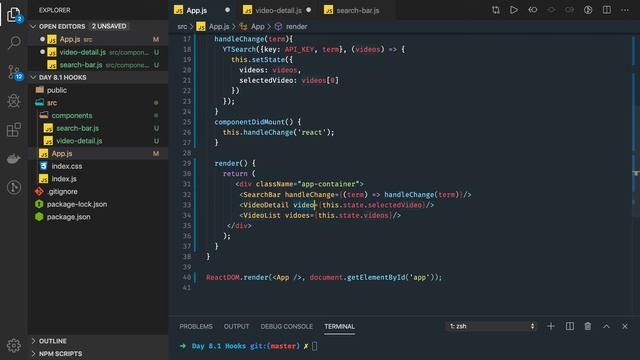 React Youtube Application Design for Components #41 смотреть онлайн