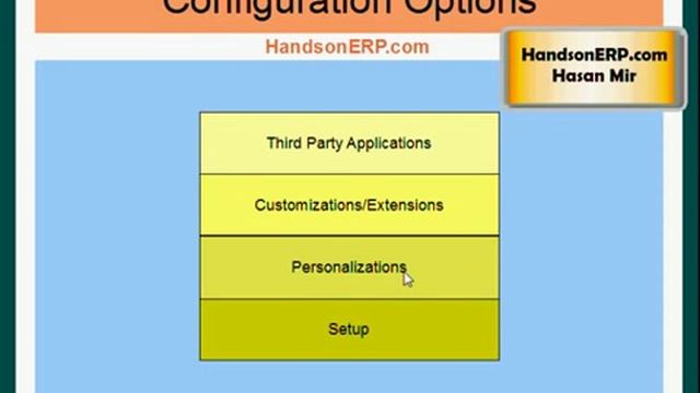Introduction to Oracle E-Business Suite Personalizations - 1 of 4 смотреть онлайн