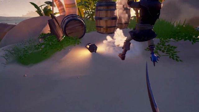 Hoarder's Hunter Walkthrough Part 1 - Plated Silver Key - Sea of Thieves Voyage Walkthrough смотреть онлайн