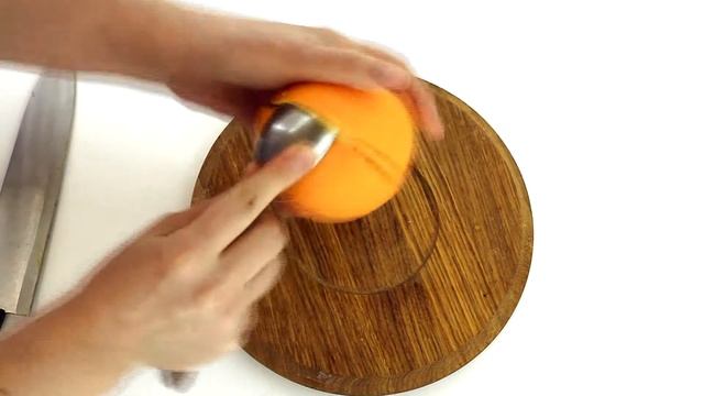 Как быстро очистить апельсин с помощью ложки/Меню недели смотреть онлайн