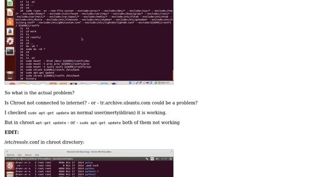 After chroot: apt-get update (Err and Failed to fetch - BootableFlashFromHarddiskInstall) смотреть онлайн