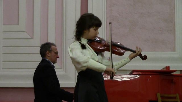 К. Бом Сарабанда исполняет Анюшина Арина Sarabande In G Minor