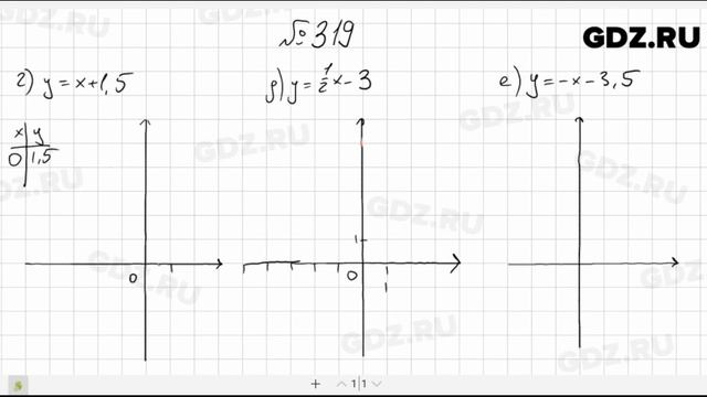 № 319- Алгебра 7 класс Макарычев смотреть онлайн