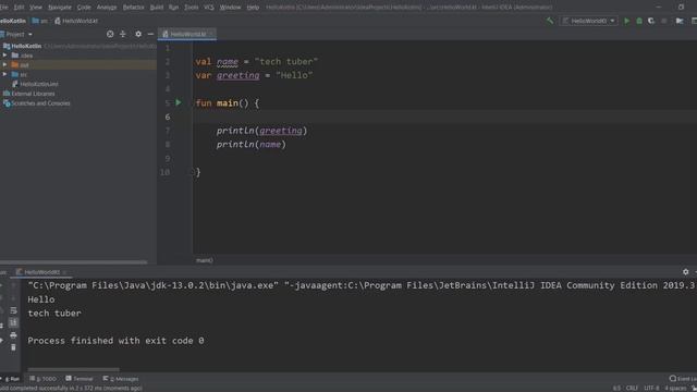 kotlin for beginners in urdu / Hindi | kotlin from scratch #7 | Top Level Variables | TechTuber смотреть онлайн