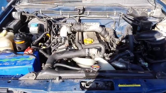 Nissan Mistral blue green смотреть онлайн
