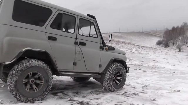 УАЗ Никитич Красноярск зима смотреть онлайн