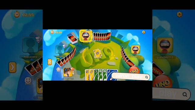 Второе видео по игре UNO смотреть онлайн