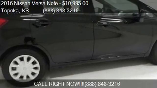 2016 Nissan Versa Note 5DR HB MANUAL 1.6 S for sale in Topek смотреть онлайн