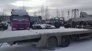 Мерседес актрос  эвакуатор