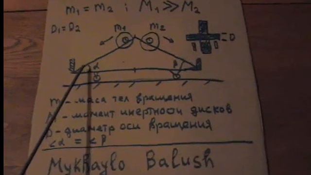 Движение тел вращения по наклонной плоскости под действием силы тяжести. смотреть онлайн