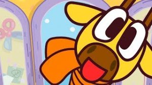 Видео для детей - Жирафик Мофи лепит Куличики.mp4