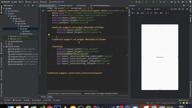 Android Studio - Como usar Retrofit - GET смотреть онлайн