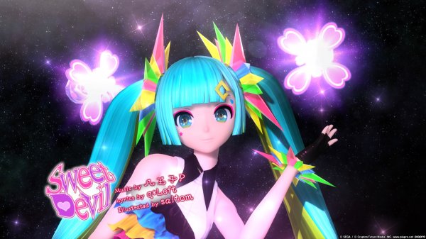 Hatsune Miku: Project DIVA Future Tone - Hatsune Miku (Catch the Wave) - Sweet Devil (PV)