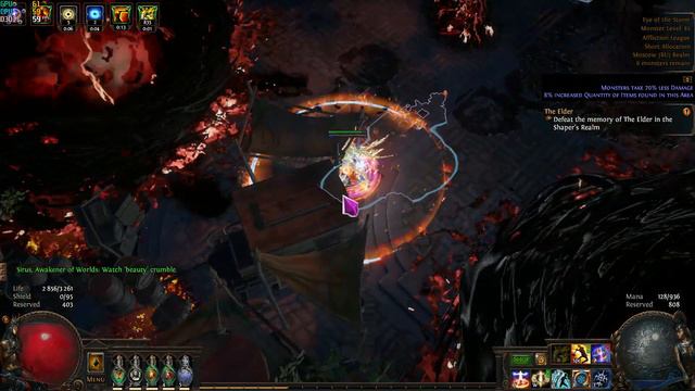 POE 3.23 Penance Brand Of Dissipation Pathfinder Uber Sirus