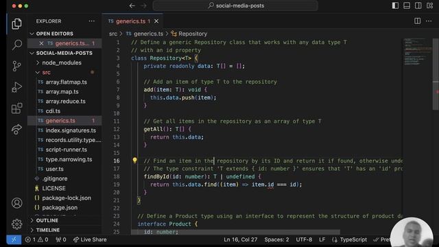 ? Mastering TypeScript Generics! ? смотреть онлайн