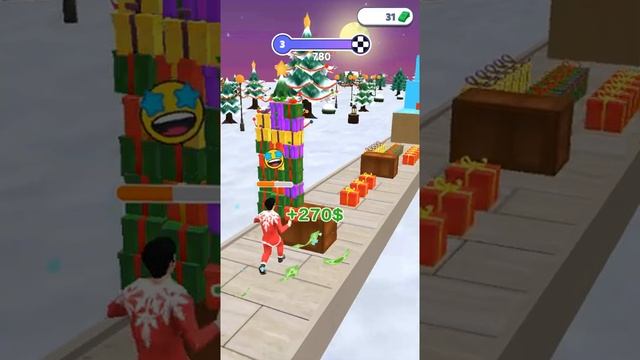 Noel Run ⭐ All Levels 3 Android iOS New #Game #gameplay #games #newgame #shorts #sandwichrunner смотреть онлайн