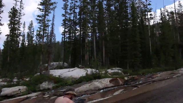 Rockslide fun while backpacking. смотреть онлайн
