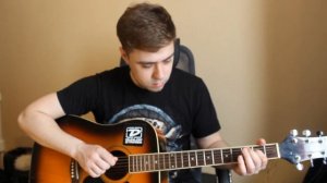 Мелодия на гитаре для начинающих. Простое соло разбор