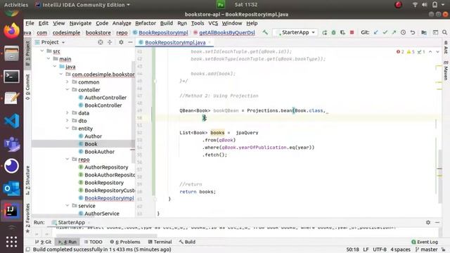 38. Select Specific Fields in a Entity using Projections | Spring Boot Expert Tutorial | Code Simpl смотреть онлайн