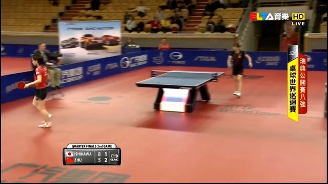 2014 Swedish Open (ws-qf) ISHIKAWA Kasumi - ZHU Yuling [HD] [Full Match/Chinese] смотреть онлайн