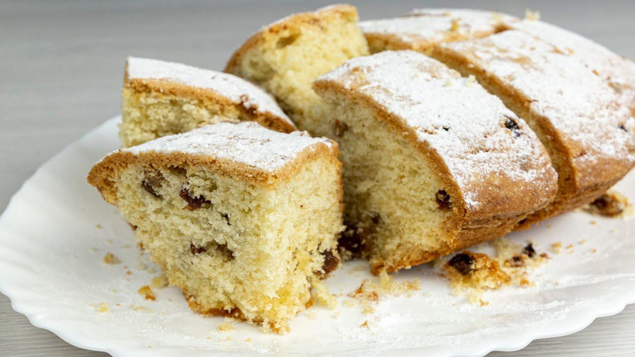 Сладкая выпечка к чаю. Столичный кекс по ГОСТУ