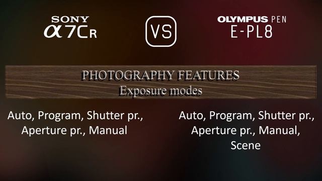 Sony A7CR vs. Olympus PEN E-PL8: A Comparison of Specifications смотреть онлайн