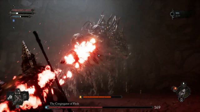 Lords of the Fallen Congregator of Flesh Fight with Companion смотреть онлайн