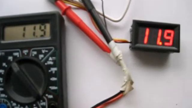 Китайский электронный вольтметр постоянного тока смотреть онлайн