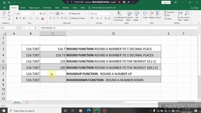 HOW TO ROUND NUMBER in excel 2019 смотреть онлайн