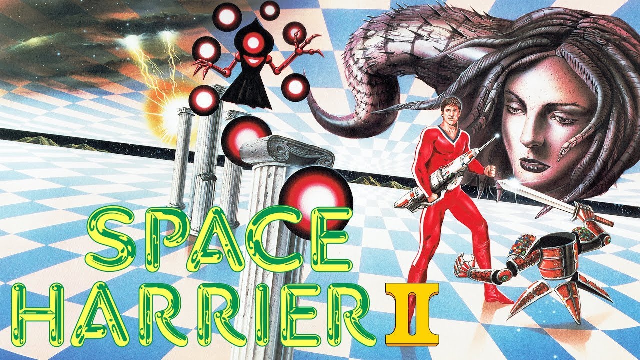 Прямо в столб в Space Harrier II.mp4
