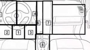 Chevrolet Evanda  2000 00 2006 06 Diagnostic Obd Port Connector Socket Location Obd2 Dlc Data Link
