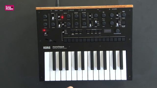 Korg Monologue Monofone Analoge Synthesizer Review | Bax Music