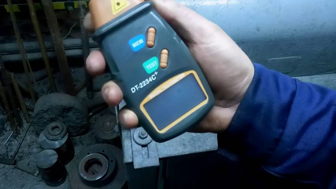 Тахометр для токарного станка DT2234C электронный. Токарная обработка. смотреть онлайн