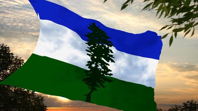 Флаг и гимн Каскадии Flag and anthem of Cascadia смотреть онлайн