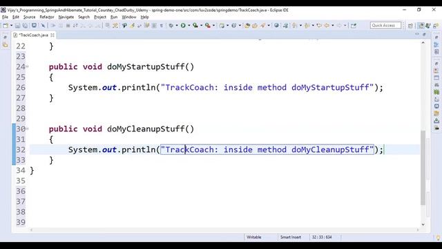 Spring and Hibernate Tutorial #18 | Bean LifeCycle Overview and Methods Write Some Code смотреть онлайн