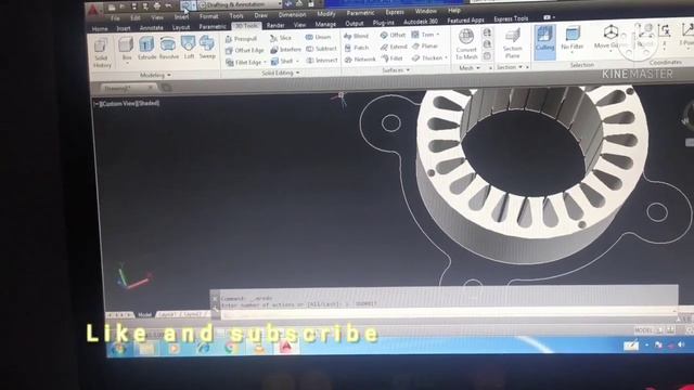 How to design 3D 24 slote mini cooler moter смотреть онлайн