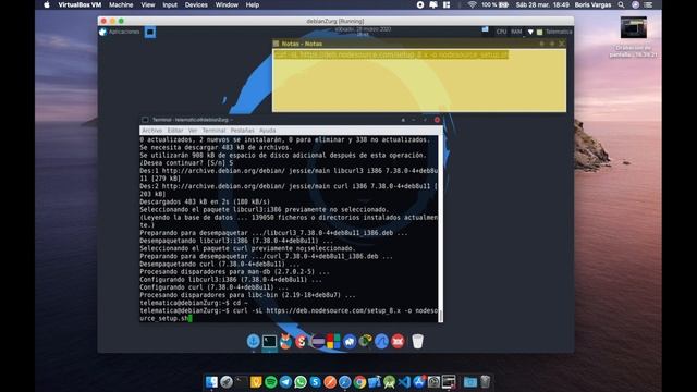 Instalación de NodeJS en Debian Zurg смотреть онлайн