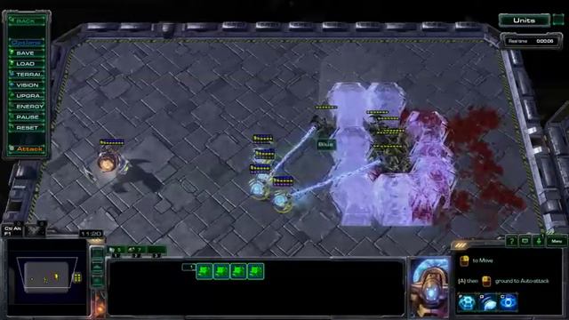 Starcraft 2 Sentry and Disruptor Working Together смотреть онлайн