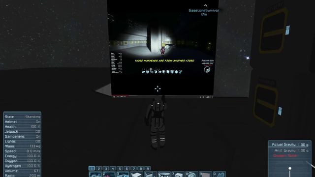 Watching Space Engineers on an LCD in game смотреть онлайн