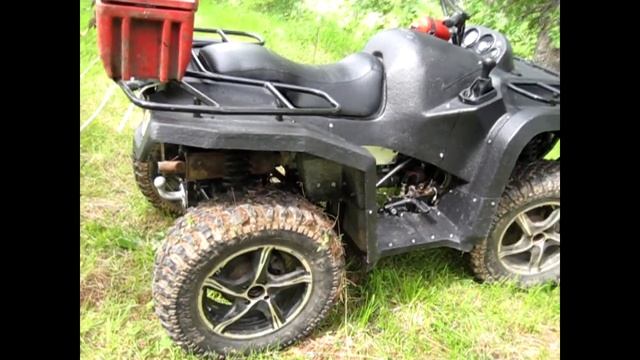 Самодельный квадроцикл. Из ОКИ. Туйжуг. смотреть онлайн