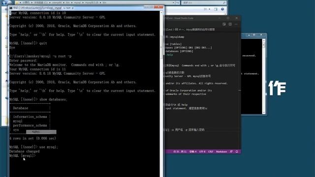PHP教程 项目实战第5课认识MySQL及MySQL的连接与关闭 смотреть онлайн