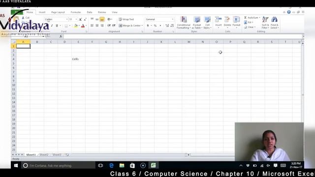 44 Class 6 ICT Microsoft Excel 2010 C10S1 | WATCH ALL SESSIONS ONLY ON AAS VIDYALAYA APP смотреть онлайн
