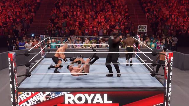 Royal Rumble 2023 - Men's Royal Rumble FULL Match - WWE 2K22