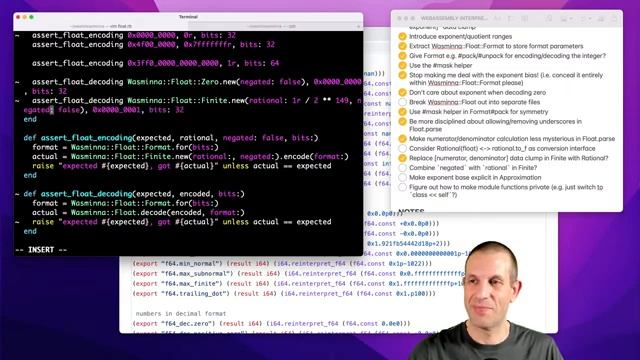 Making a WebAssembly interpreter in Ruby, part 9: floating-point arithmetic instructions смотреть онлайн