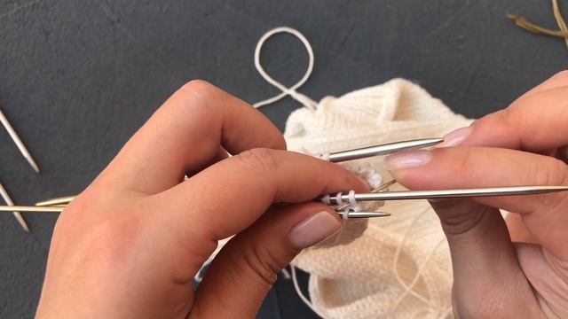 Закрытие резинки 2х2 иглой смотреть онлайн